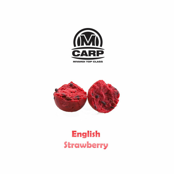 Mivardi Rapid Boilies 950 g Easy Catch 24 mm English Strawberry