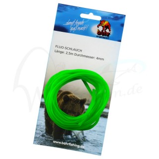 Silikon Schlauch fluoreszierend 4,0 mm grn
