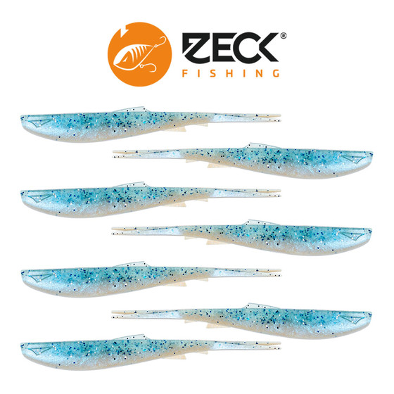 Zeck Wilson Gummifisch Zander 10,2 cm Blue Ice