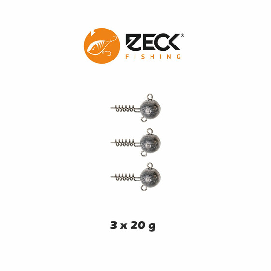 Schraub-Jigkpfe Zeck Screw in Jig Head 20 g