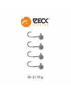 Zeck Jigköpfe Rundkopf Jig Haken Gr. 2 1