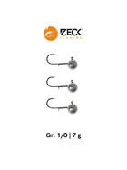 Zeck Jigköpfe Rundkopf Jig Haken Gr. 1/0 7 g 1