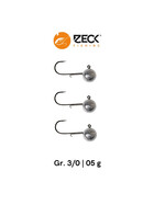 Zeck Jigköpfe Rundkopf Jig Haken Gr. 3/0 5 g 1