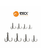 Drillingshaken Zeck Round Treble Gr. 10 - 2/0