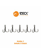 Drillingshaken Zeck Round Treble Gr. 1