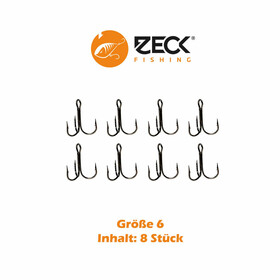 Drillingshaken Zeck Round Treble Gr. 6