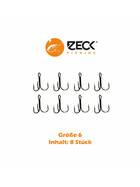 Drillingshaken Zeck Round Treble Gr. 6