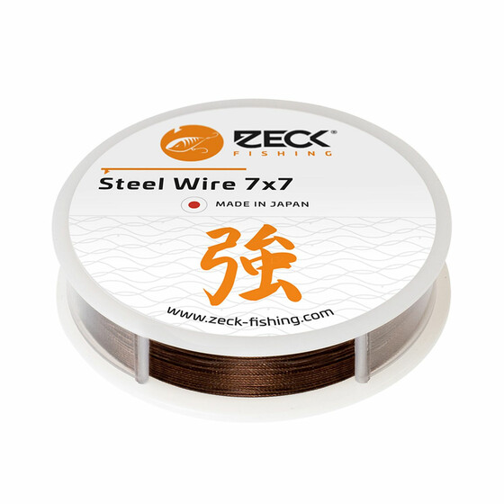 Stahlvorfach 7x7 Zeck Steel Wire 3 - 10 m