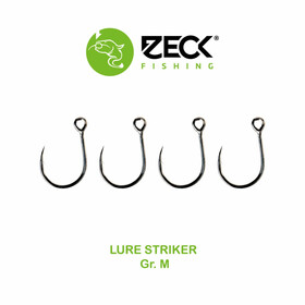 4 Wallerhaken Spinnfischen Zeck Lure Striker M