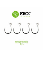 4 Wallerhaken Spinnfischen Zeck Lure Striker L