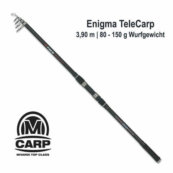 Teleskop Karpfenrute Enigma Telecarp 3.90 m 80 - 150 g