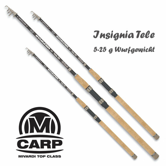 Reiserute Teleskop Spinnrute Mivardi Insignia 5 - 25 g