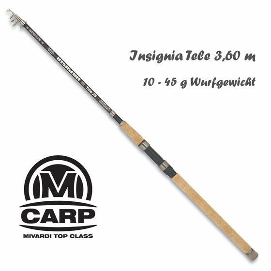 Teleskop Matchrute Reiserute Mivardi Insignia 3,60 m