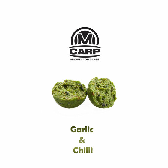 Mivardi Rapid Boilies 950 g Easy Catch 20 mm Garlic + Chilli