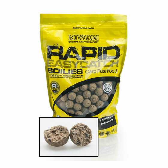 Mivardi Rapid Boilies 950 g Easy Catch 24 mm Octopuss + ASA