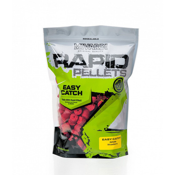 Fisch Pellets 1 kg Rapid Easy Catch Strawberry 4 mm