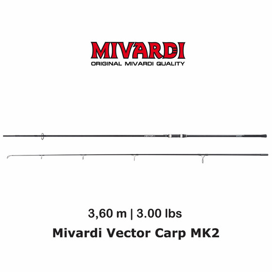 Mivardi Vector Carp MK2 Karpfenrute 2-teilig 3,60 m 3.00 lbs