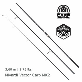 Mivardi Vector Carp MK2 Karpfenrute 3-teilig 3,60 m 2.75 lbs