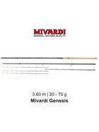 Heavy Feederrute 3-teilig Mivardi Genesis 3,60 m 20 - 70 g 1
