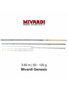 Heavy Feederrute 3-teilig Mivardi Genesis 3,60 m 50 - 120 g