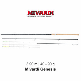 Heavy Feederrute 3-teilig Mivardi Genesis 40 - 90 g