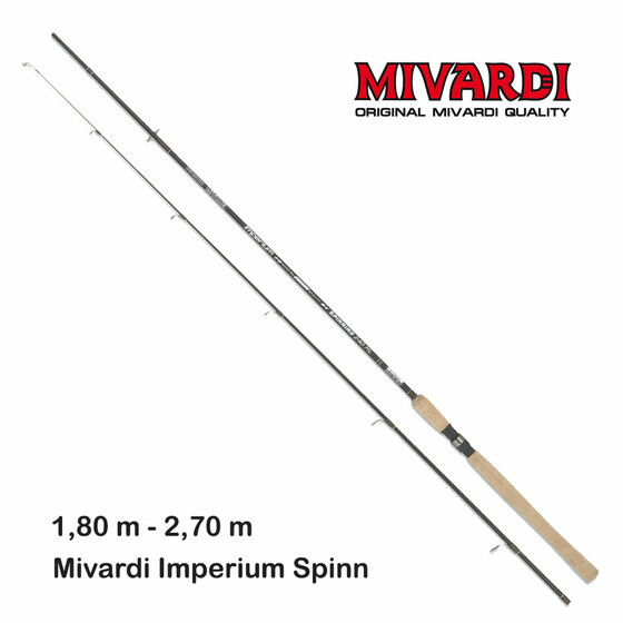 Spinnrute 2-teilig Mivardi Imperium 1,80 - 2,70 m