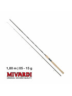 Spinnrute 2-teilig Mivardi Imperium 1,80 m 03 - 15 g 1