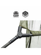 Karpfen Kescher mit Kescherstab Mivardi LevelM 35 Zoll 2