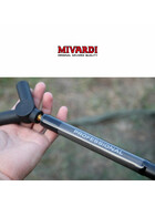 Karpfen Kescher mit Kescherstab Mivardi LevelM 35 Zoll 5