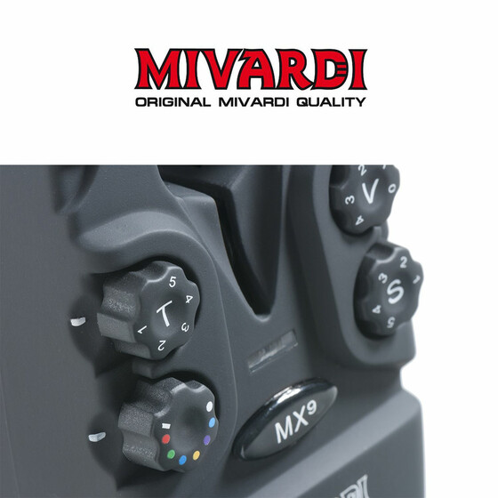 Funkbissanzeiger Set Mivardi MX9 Wireless 3+1
