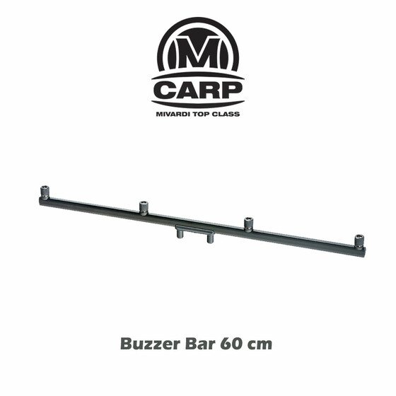 Mivardi Rod Pod Hardcore XL Buzzer Bar fr vier Ruten 60 cm