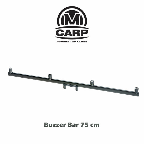 Mivardi Rod Pod Hardcore XL Buzzer Bar für vier Ruten 75 cm