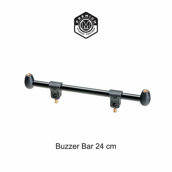 Mivardi Rod Pod Professional Buzzer Bar für zwei Ruten 24 cm