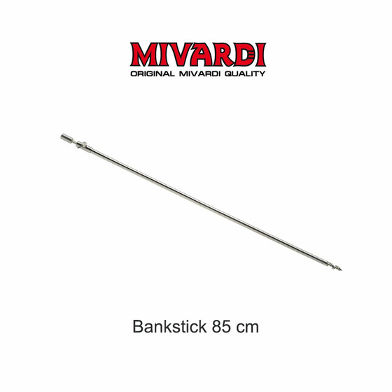 Bankstick Edelstahl Mivardi Hardcore 85 cm