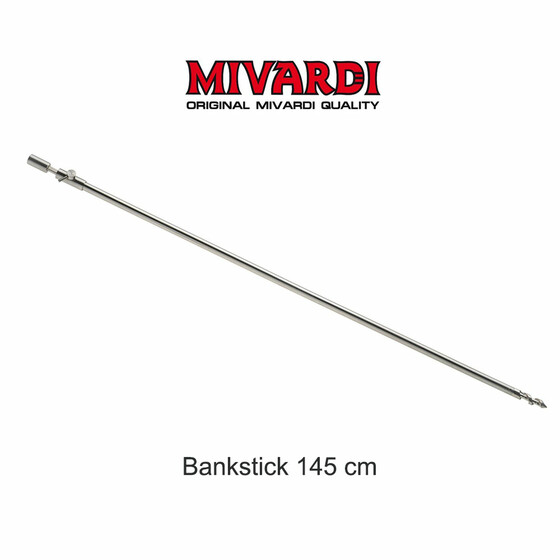 Bankstick Edelstahl Mivardi Hardcore 145 cm