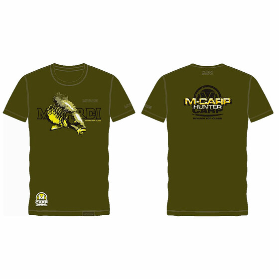 Karpfen Angler T-Shirt Mivardi MCW Hunter