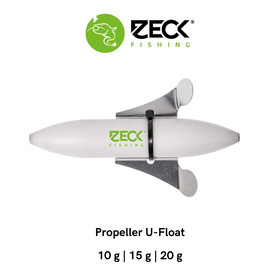 Propeller U-Pose Zeck U-Float Solid weiß 10 - 20 g