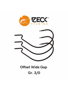 3 Offset Haken Zeck Wide Gap Hook 3/0