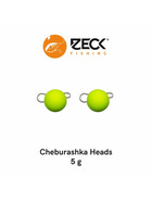 2 Zeck Cheburashka Jig Heads gelb 5 g