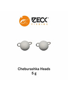 2 Zeck Cheburashka Jig Heads weiß 5 g