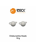 2 Zeck Cheburashka Jig Heads weiß 10 g