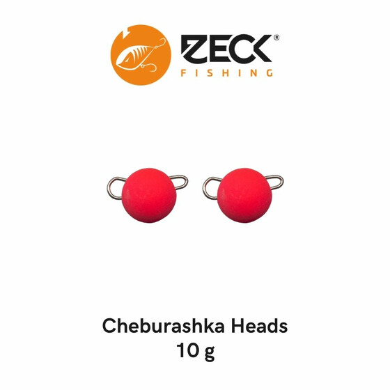 2 Zeck Cheburashka Jig Heads pink 10 g