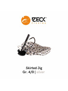 Zeck Skirted Jigs Rubber Jig Head Gr. 4/0 14 