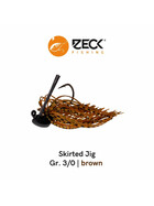 Zeck Skirted Jigs Rubber Jig Head Gr. 3/0 10 