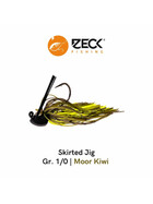 Zeck Skirted Jigs Rubber Jig Head Gr. 1/0 7 g