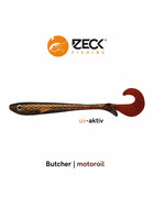 Gummifisch Hecht Zeck Butcher 25 cm Motoroil uv-aktiv