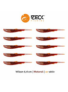 10 Zeck Wilson Drop Shot Köder 6,4 cm Motoroil uv-aktiv