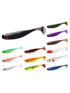 5 Zander Gummifische 8 cm Delphin Rippa  gallery