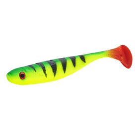 5 Zander Gummifische 8 cm Delphin Rippa Shad Perch