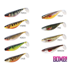 3 Gummifische 9 cm Delphin Hypno 3D Shad